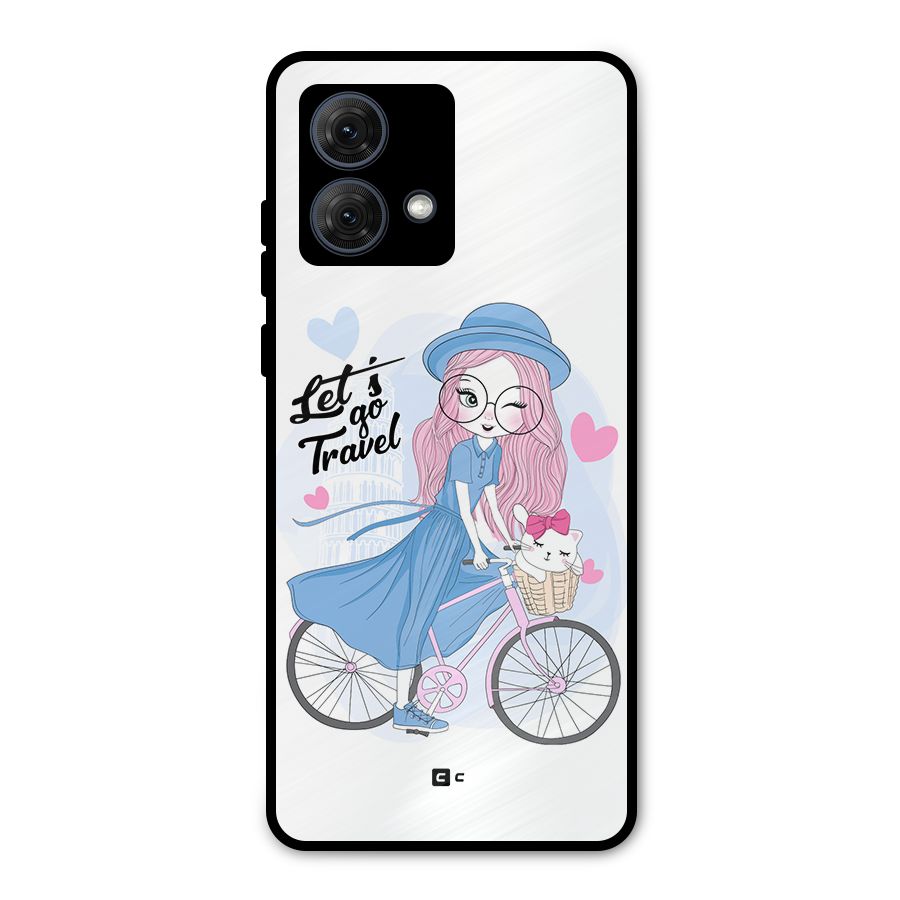 Lets Go Travel Metal Back Case for Moto G84