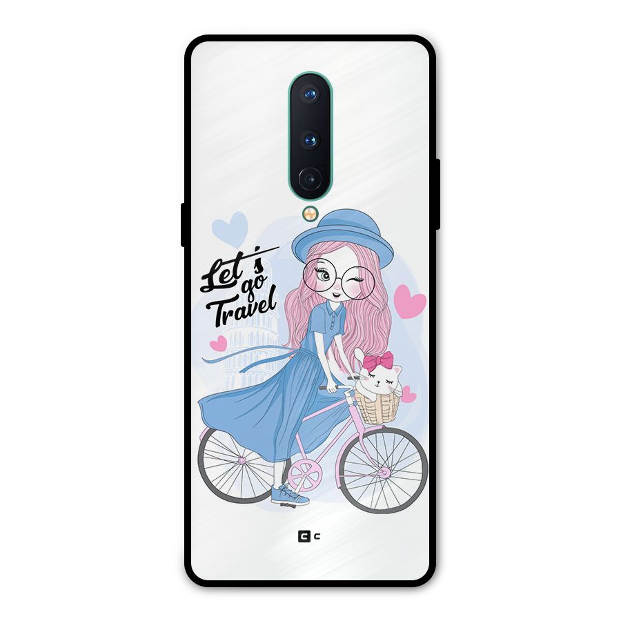 Lets Go Travel Metal Back Case for OnePlus 8