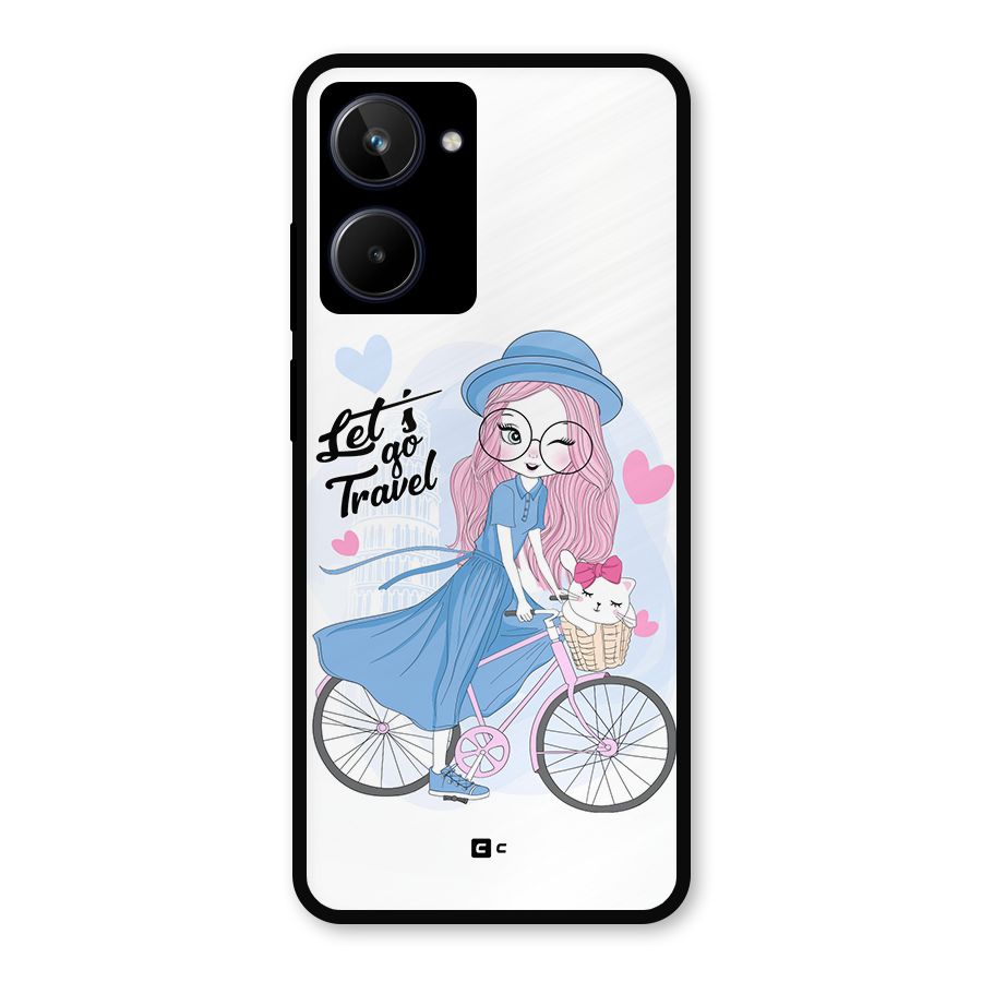 Lets Go Travel Metal Back Case for Realme 10