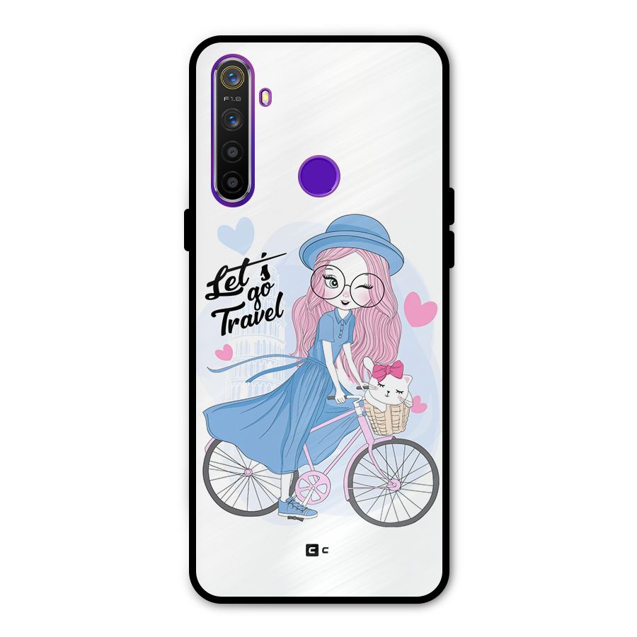 Lets Go Travel Metal Back Case for Realme 5