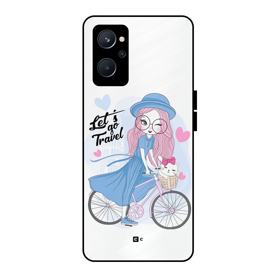 Lets Go Travel Metal Back Case for Realme 9i 5G
