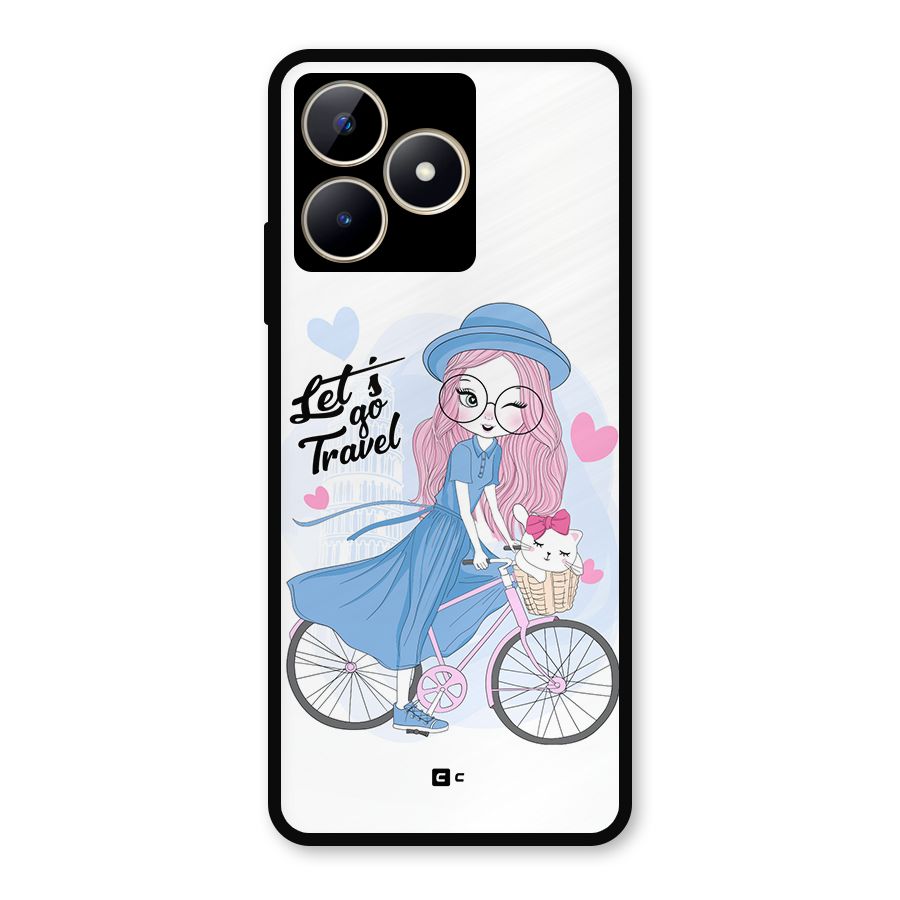 Lets Go Travel Metal Back Case for Realme C53