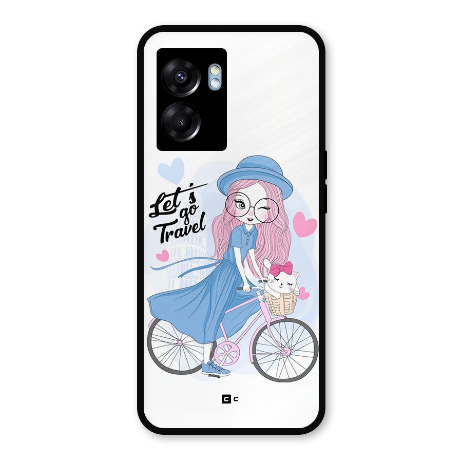Lets Go Travel Metal Back Case for Realme Narzo 50 5G