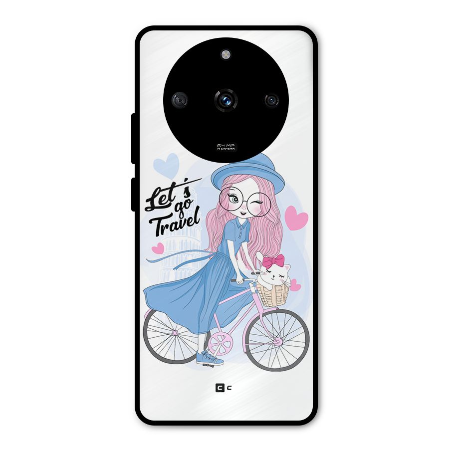 Lets Go Travel Metal Back Case for Realme Narzo 60 5G