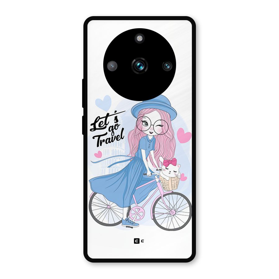 Lets Go Travel Metal Back Case for Realme Narzo 60 Pro