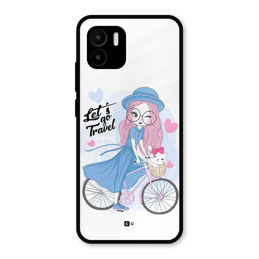 Lets Go Travel Metal Back Case for Redmi A1