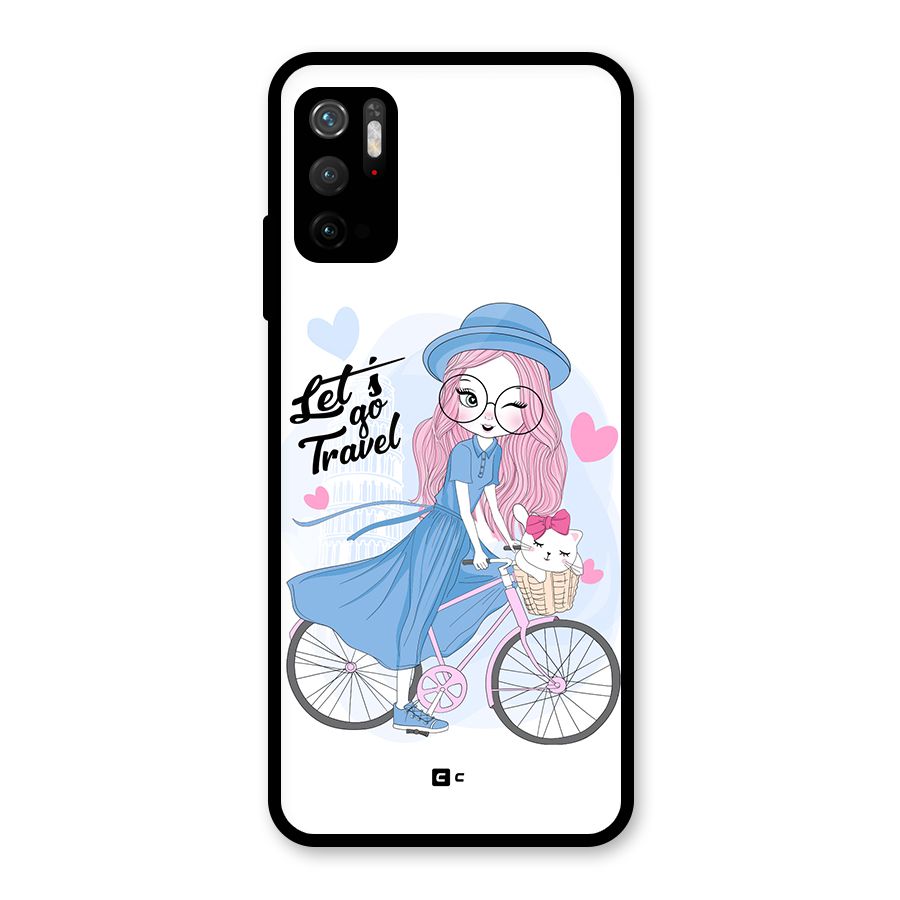 Lets Go Travel Metal Back Case for Redmi Note 10T 5G