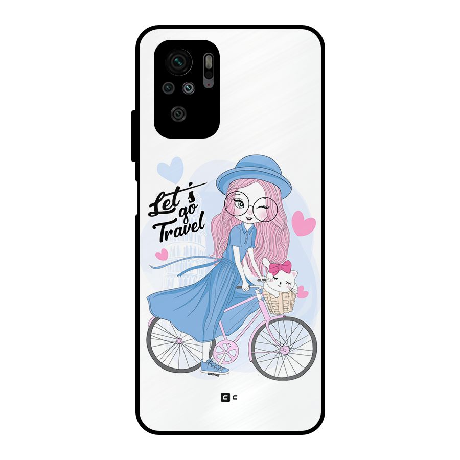 Lets Go Travel Metal Back Case for Redmi Note 11 SE