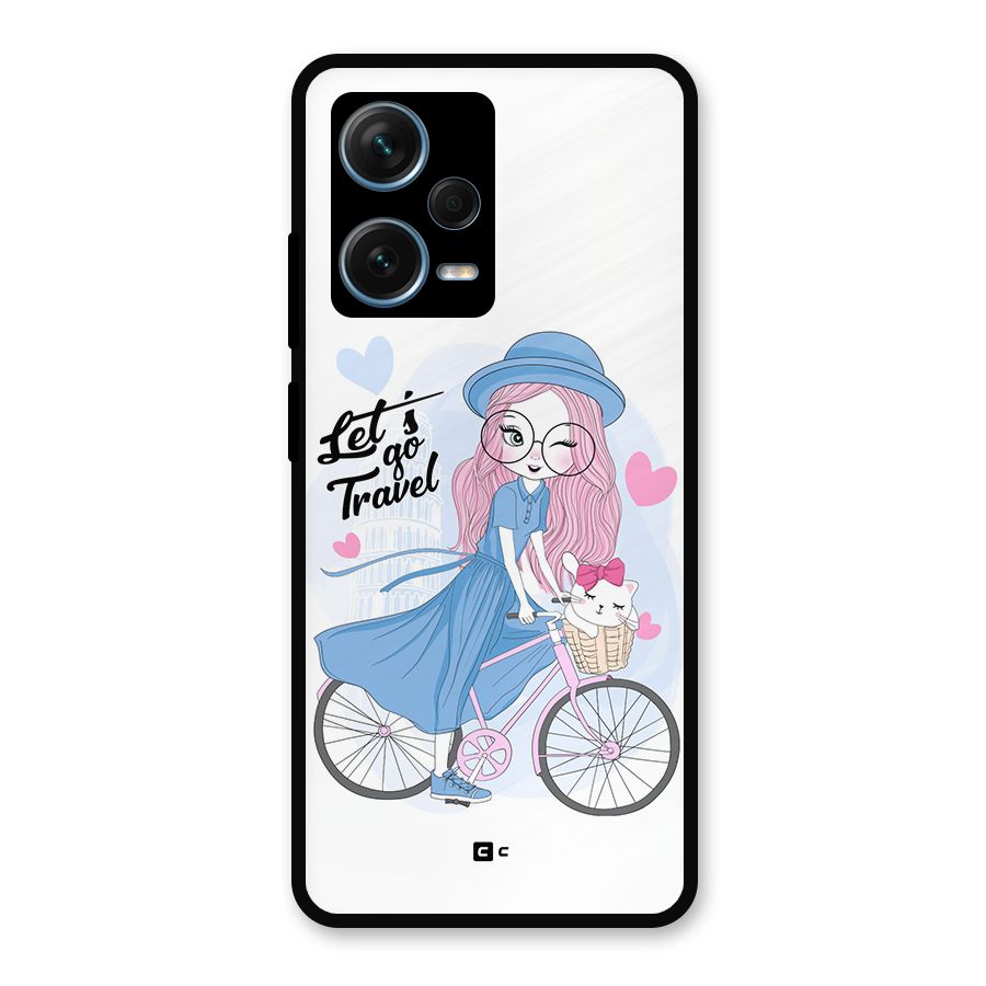 Lets Go Travel Metal Back Case for Redmi Note 12 Pro Plus 5G