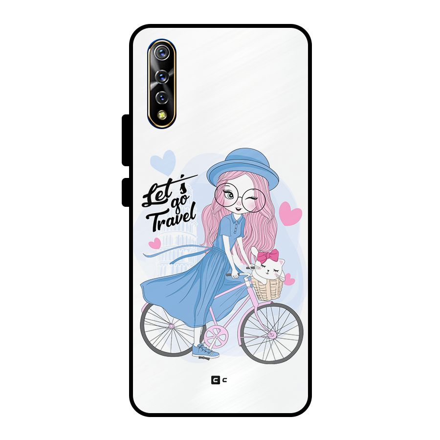 Lets Go Travel Metal Back Case for Vivo S1