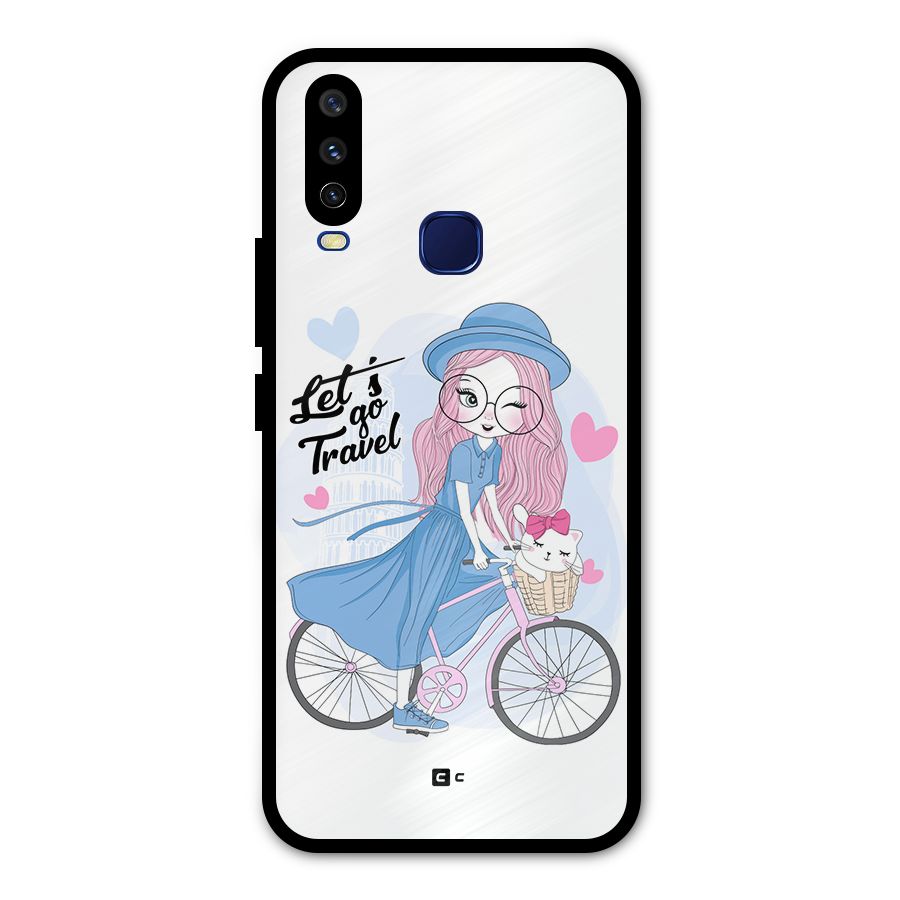Lets Go Travel Metal Back Case for Vivo V17
