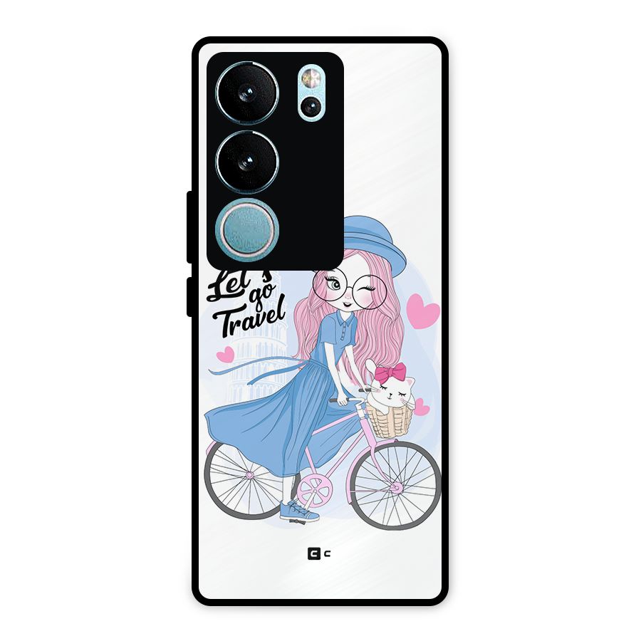 Lets Go Travel Metal Back Case for Vivo V29