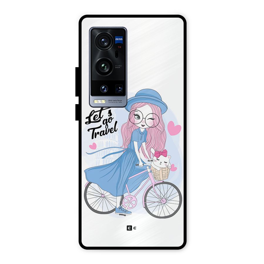 Lets Go Travel Metal Back Case for Vivo X60 Pro Plus
