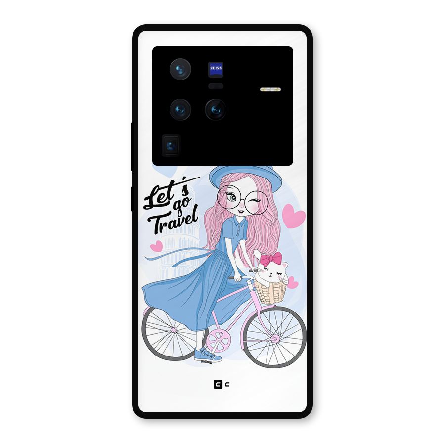 Lets Go Travel Metal Back Case for Vivo X80 Pro