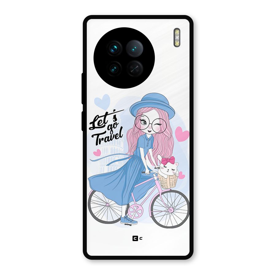 Lets Go Travel Metal Back Case for Vivo X90