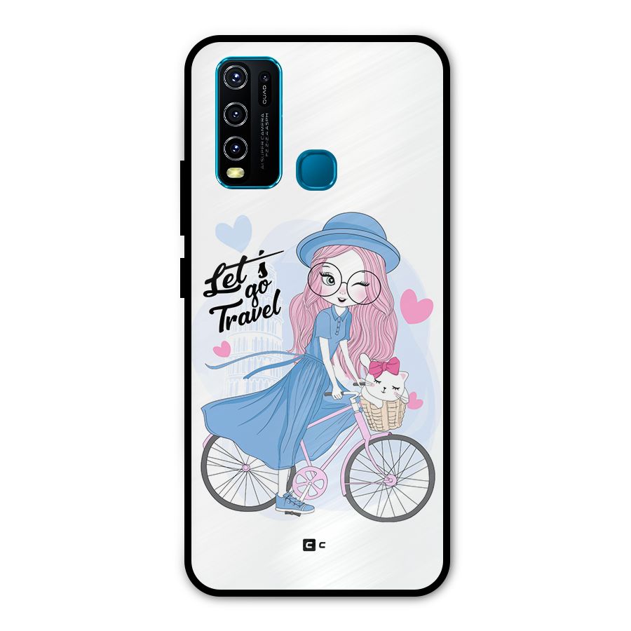 Lets Go Travel Metal Back Case for Vivo Y50