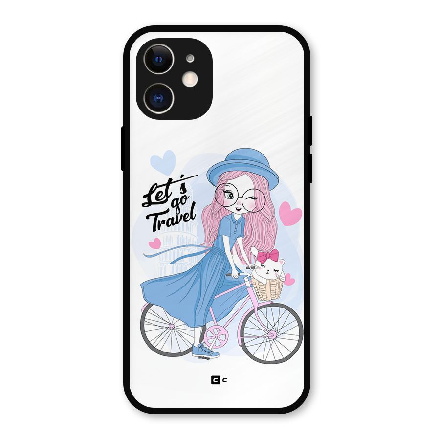 Lets Go Travel Metal Back Case for iPhone 12