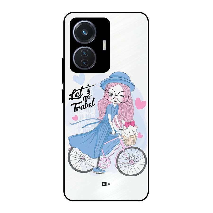 Lets Go Travel Metal Back Case for iQOO Z6 44W