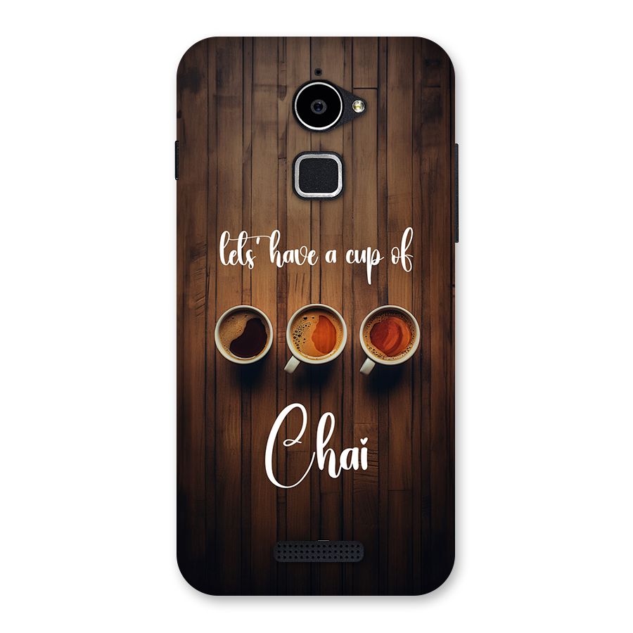 Lets Have A Cup Of Chai Back Case for Coolpad Note 3 Lite