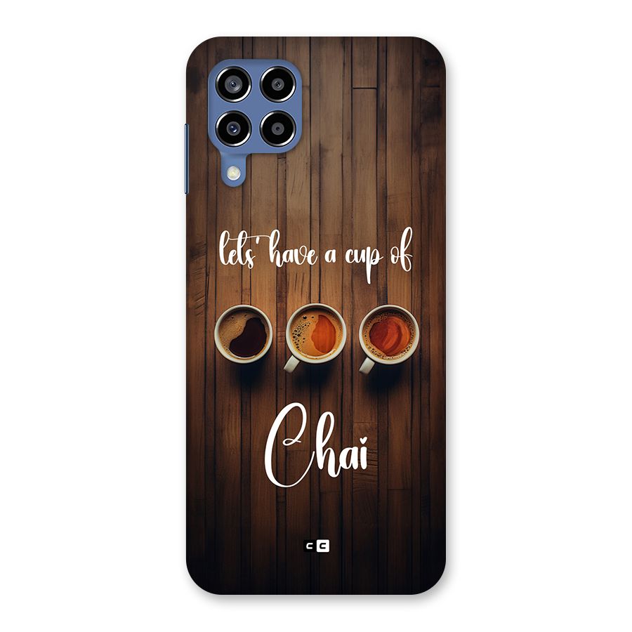 Lets Have A Cup Of Chai Back Case for Galaxy M53 5G