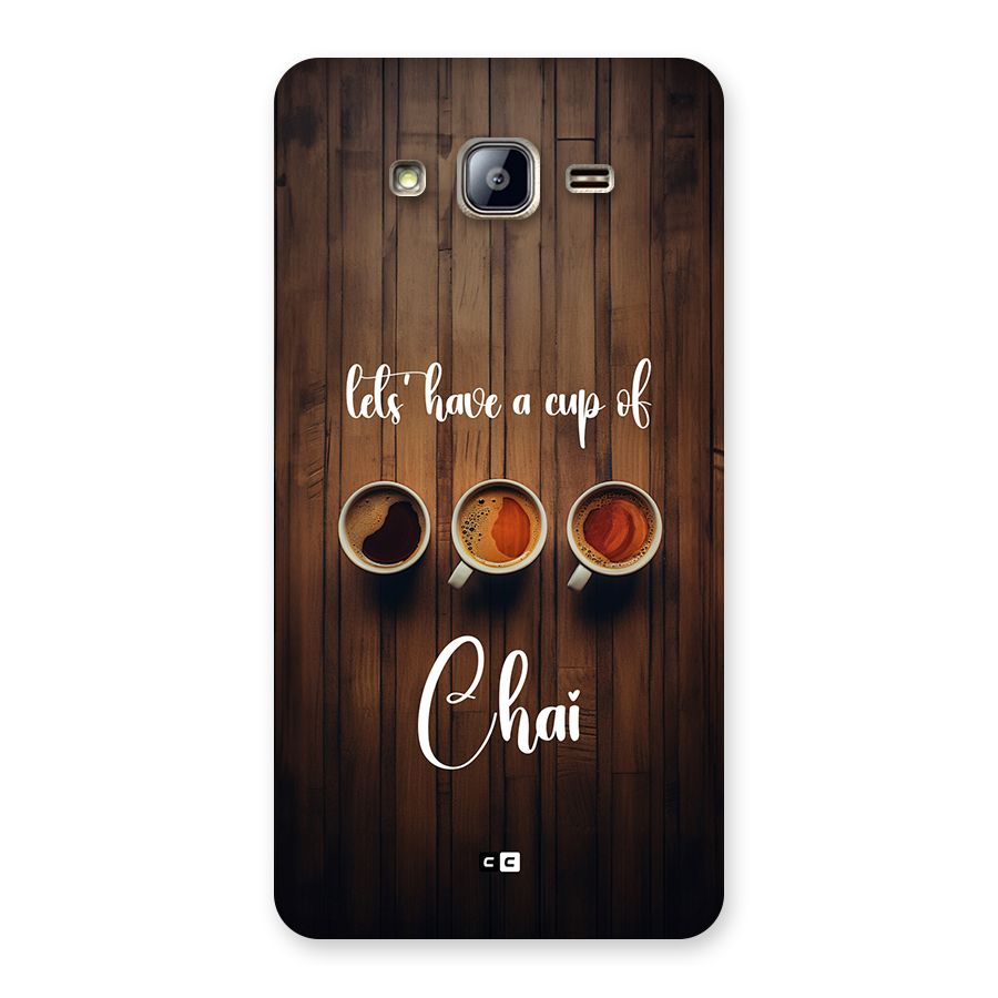 Lets Have A Cup Of Chai Back Case for Galaxy On5