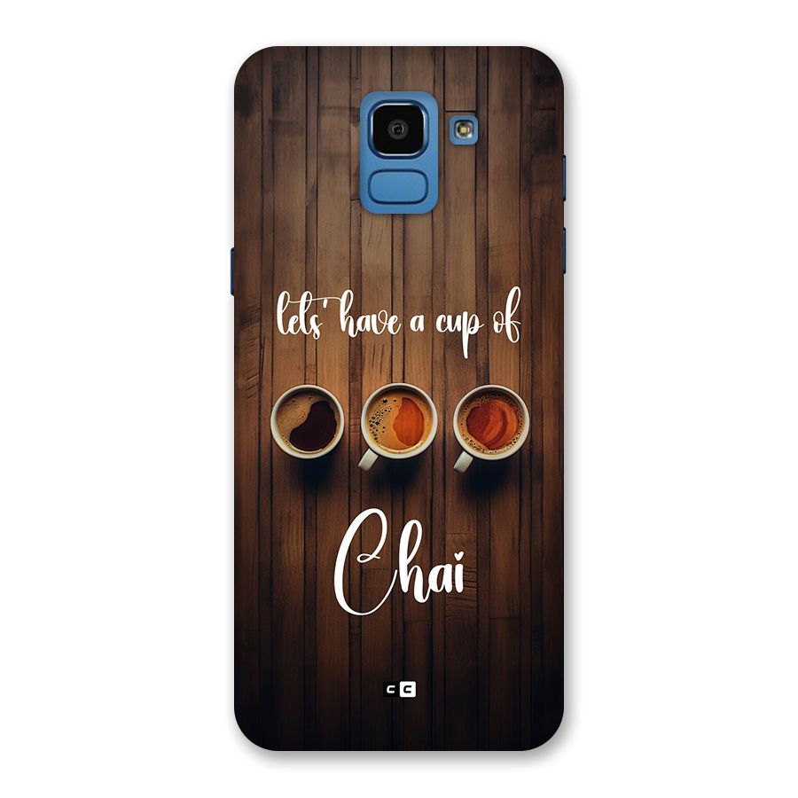 Lets Have A Cup Of Chai Back Case for Galaxy On6