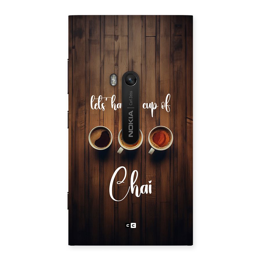 Lets Have A Cup Of Chai Back Case for Lumia 920