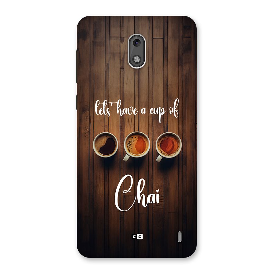 Lets Have A Cup Of Chai Back Case for Nokia 2