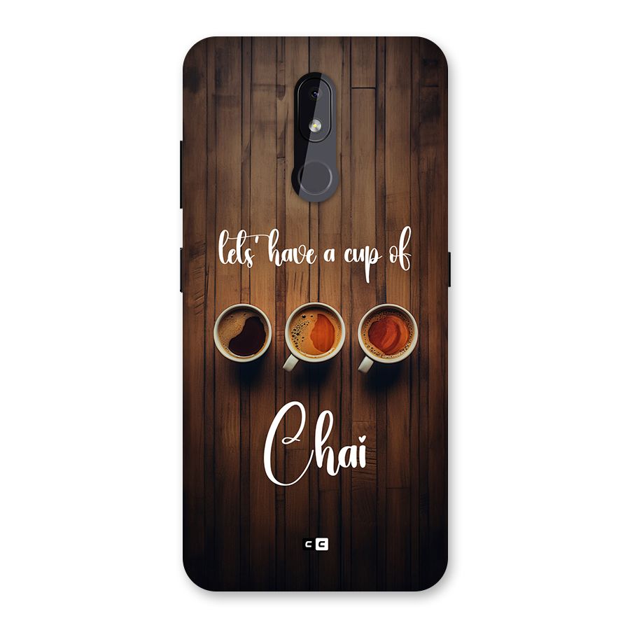 Lets Have A Cup Of Chai Back Case for Nokia 3.2