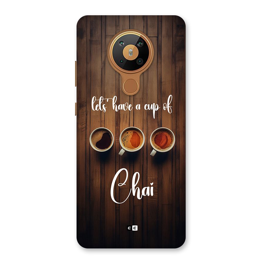 Lets Have A Cup Of Chai Back Case for Nokia 5.3