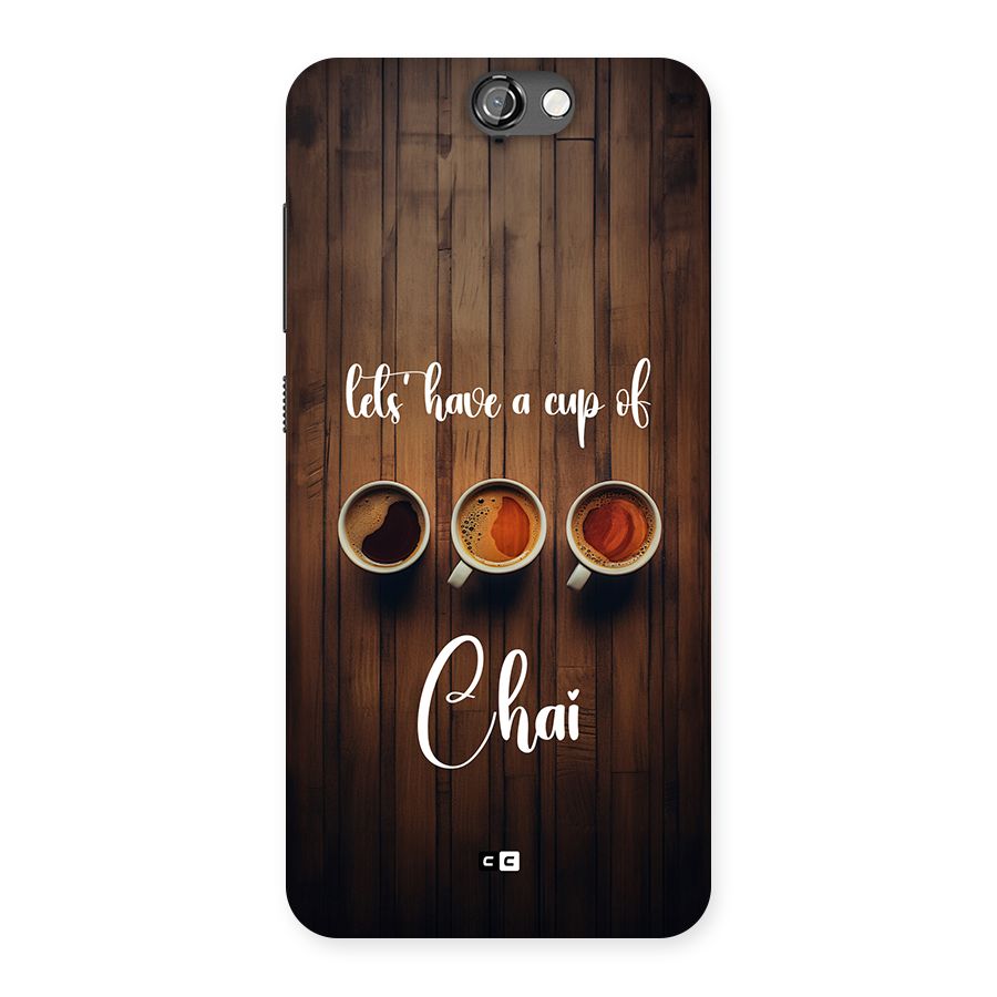 Lets Have A Cup Of Chai Back Case for One A9
