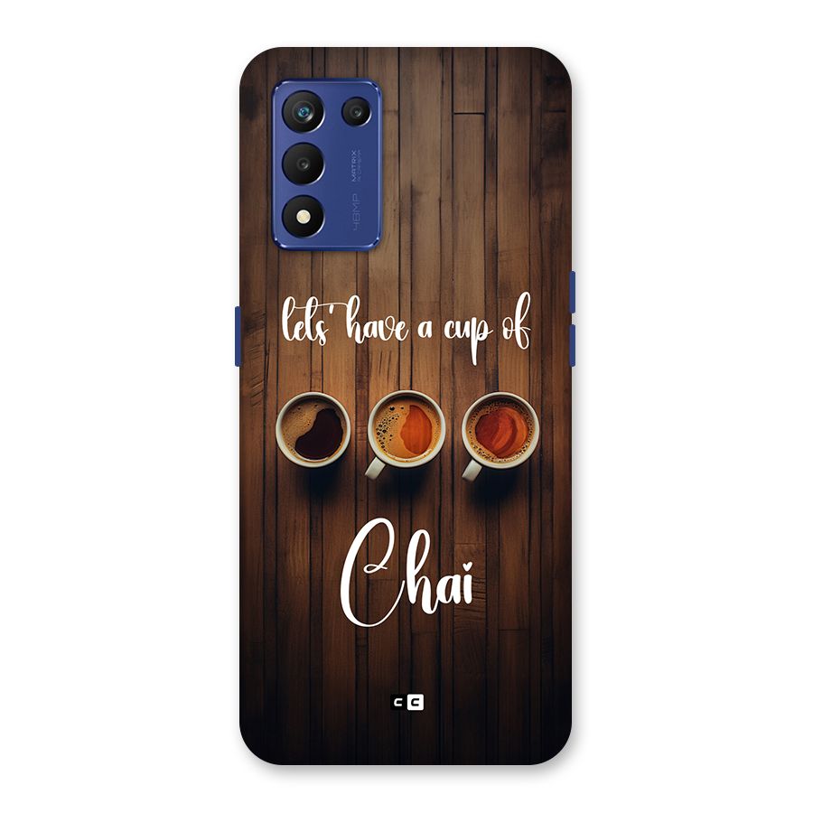 Lets Have A Cup Of Chai Back Case for Realme 9 5G Speed