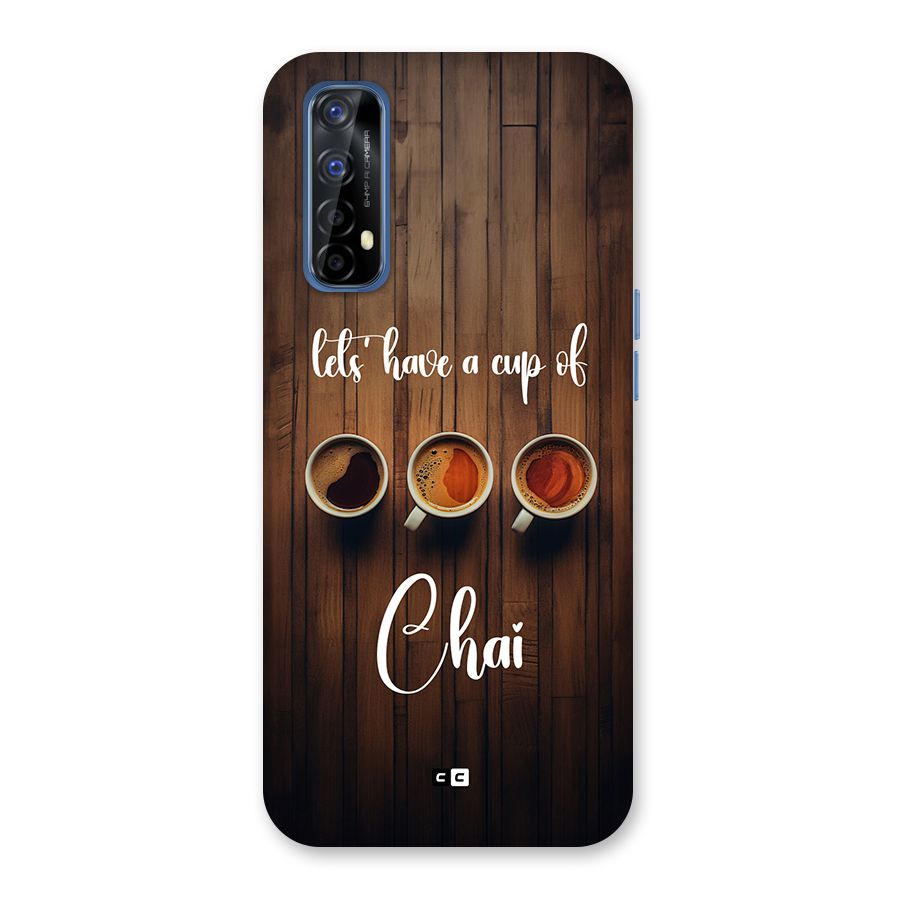 Lets Have A Cup Of Chai Back Case for Realme Narzo 20 Pro