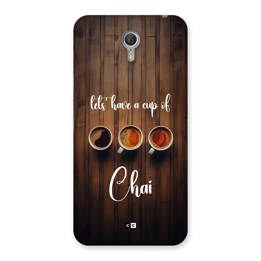 Lets Have A Cup Of Chai Back Case for Zuk Z1