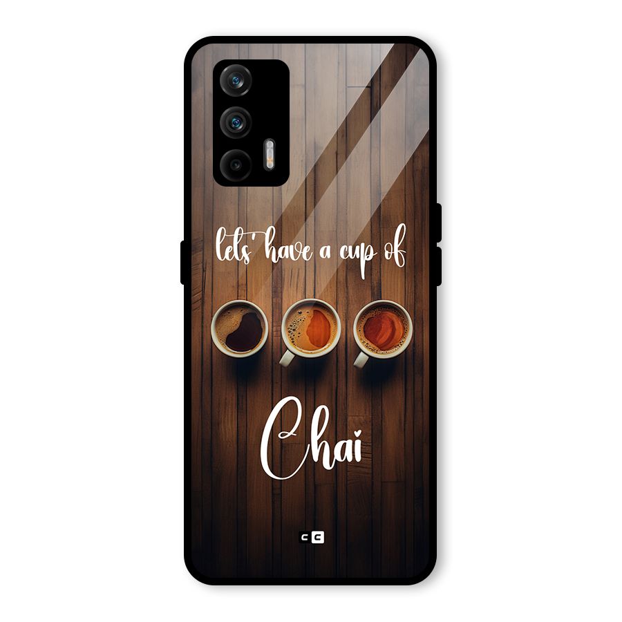 Lets Have A Cup Of Chai Glass Back Case for Realme GT 5G