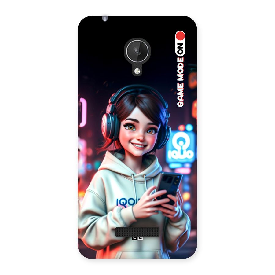 Lets Play Back Case for Canvas Spark Q380