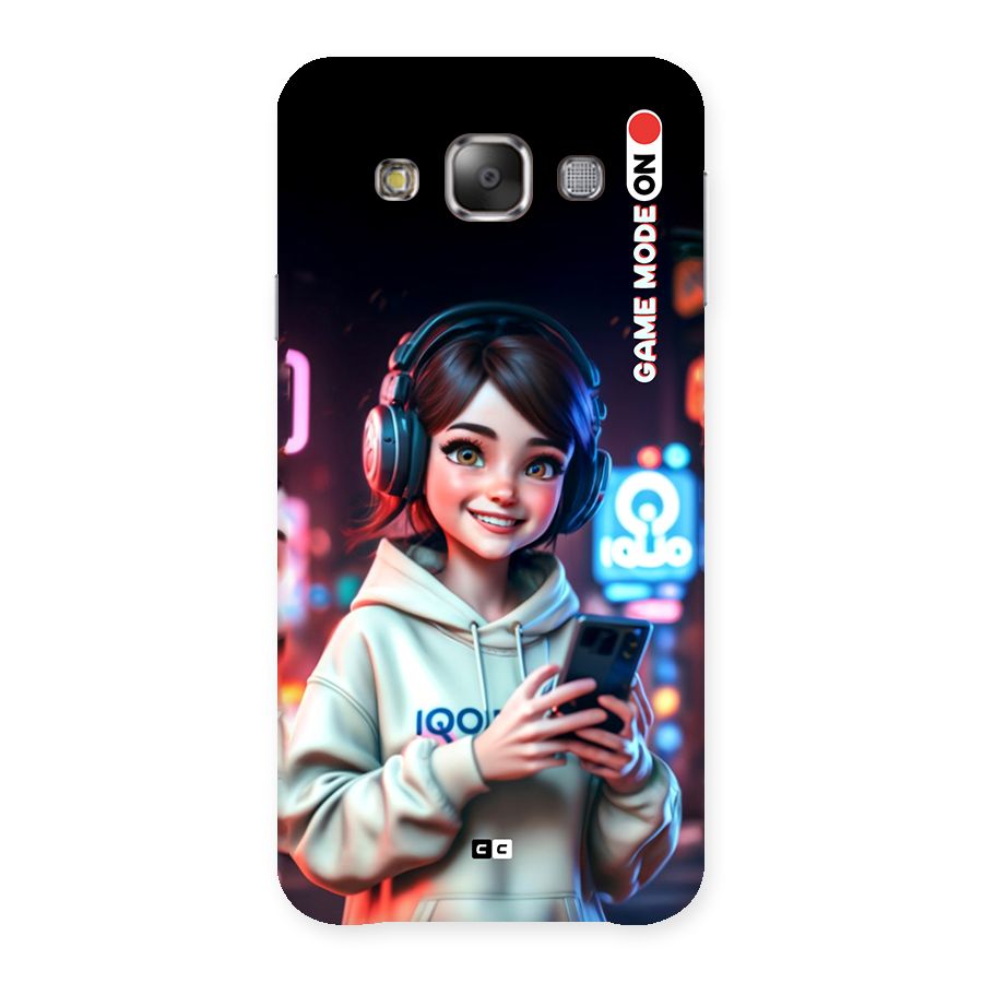 Lets Play Back Case for Galaxy E7