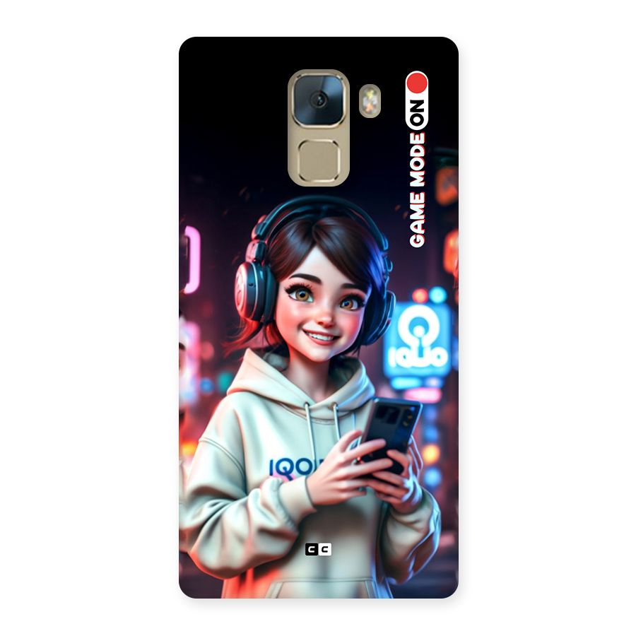 Lets Play Back Case for Honor 7