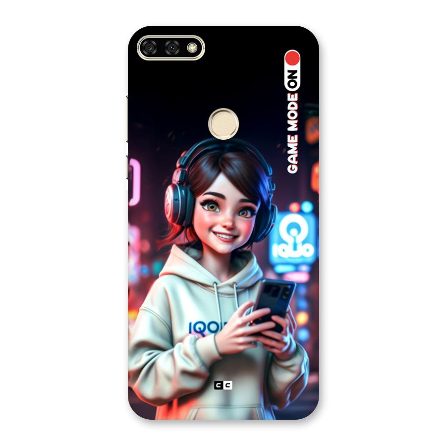 Lets Play Back Case for Honor 7A