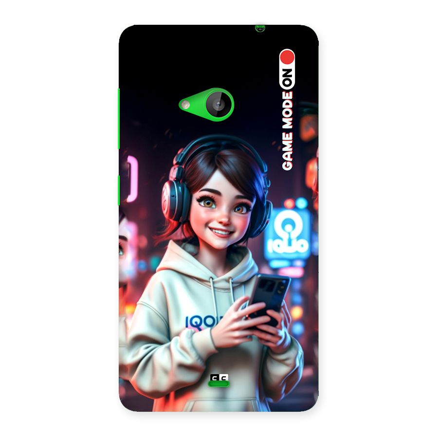 Lets Play Back Case for Lumia 535