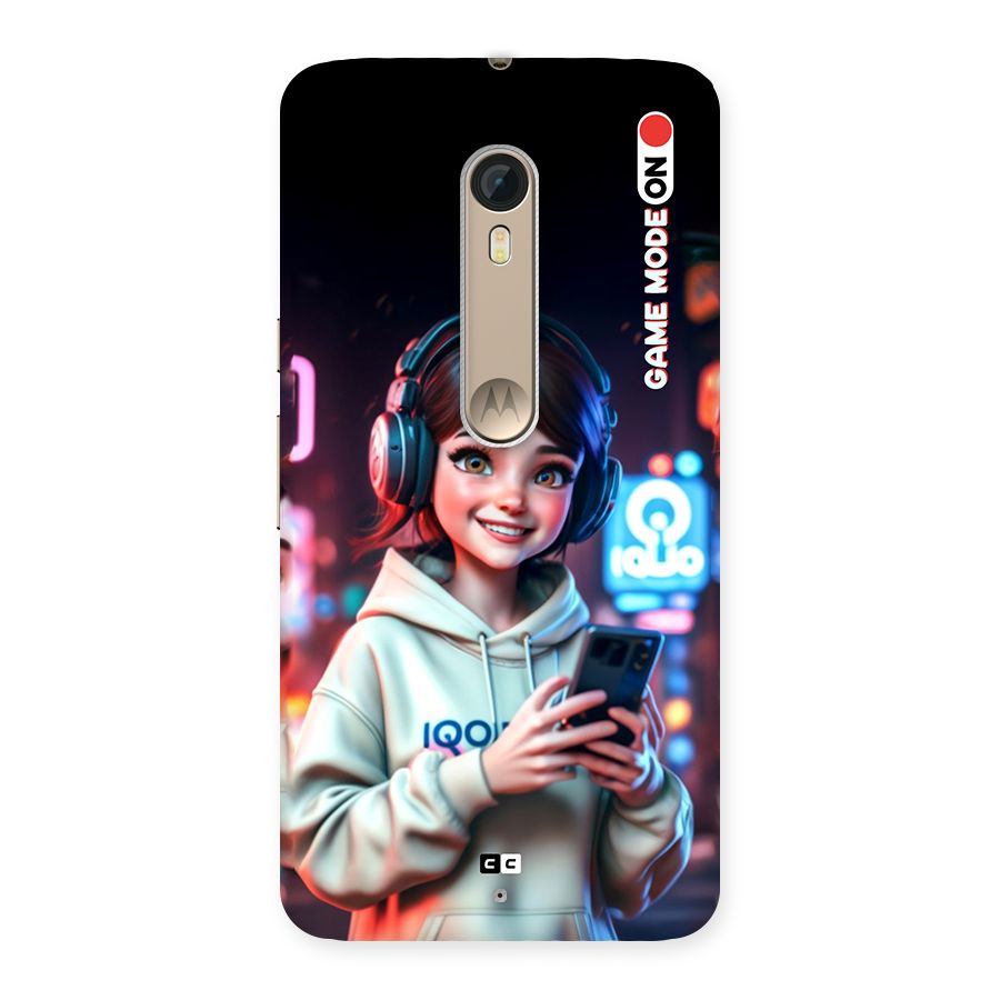 Lets Play Back Case for Moto X Style