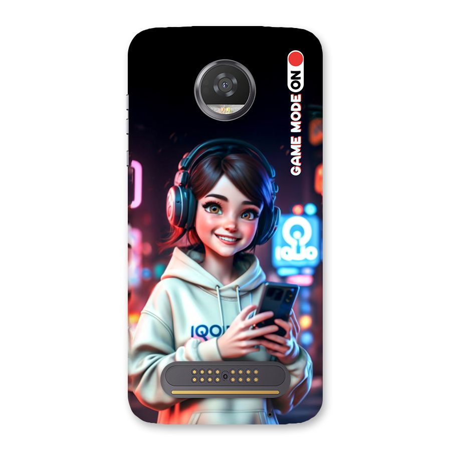 Lets Play Back Case for Moto Z2 Play