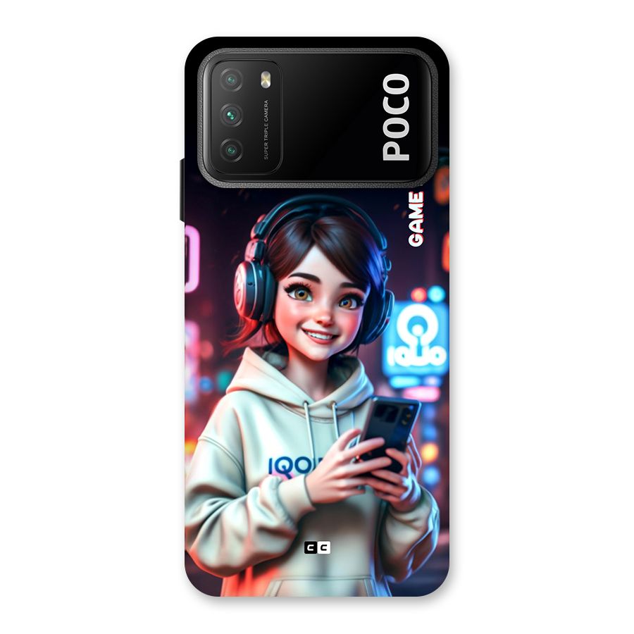 Lets Play Back Case for Poco M3