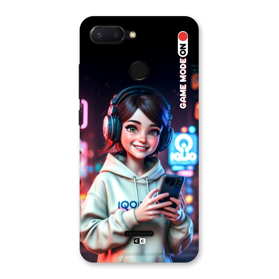 Lets Play Back Case for Redmi 6