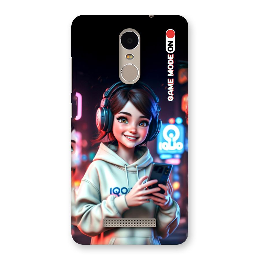 Lets Play Back Case for Redmi Note 3
