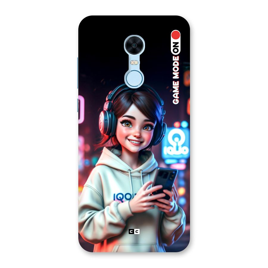 Lets Play Back Case for Redmi Note 5