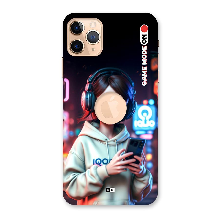 Lets Play Back Case for iPhone 11 Pro Max Logo Cut