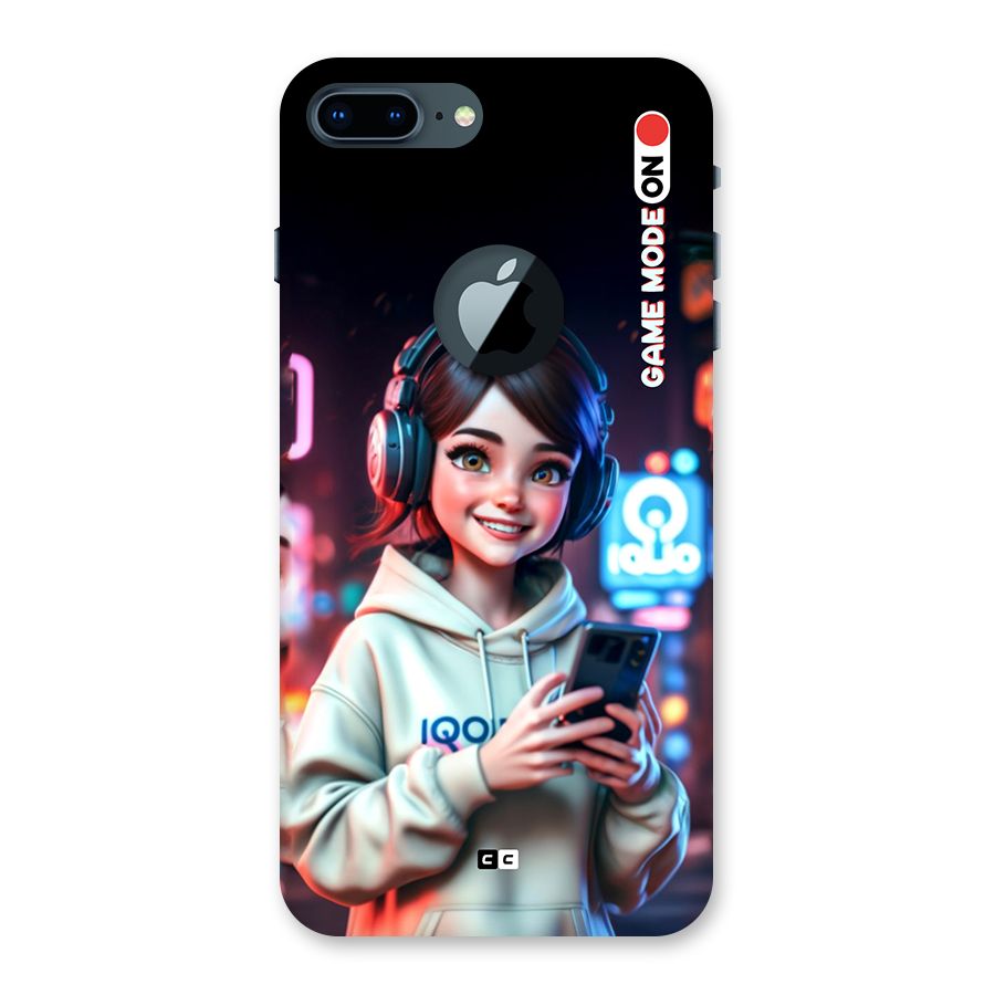 Lets Play Back Case for iPhone 7 Plus Logo Cut