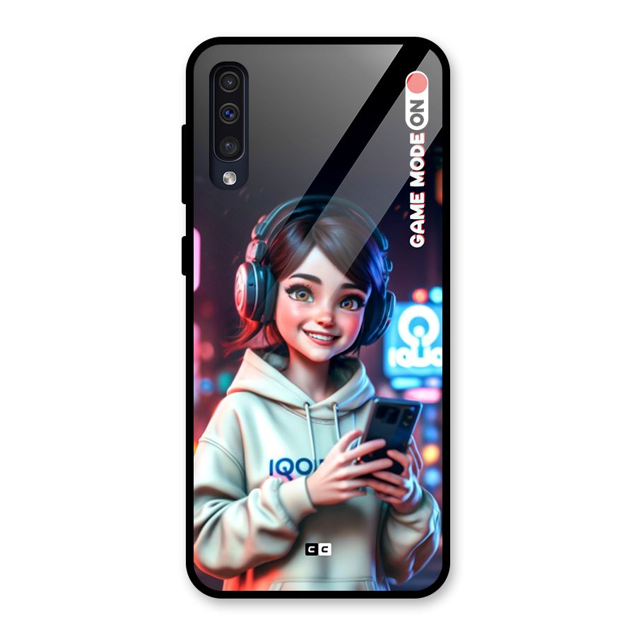 Lets Play Glass Back Case for Galaxy A50s