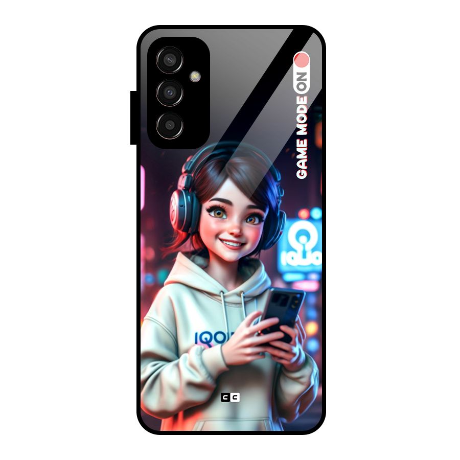 Lets Play Glass Back Case for Galaxy F13